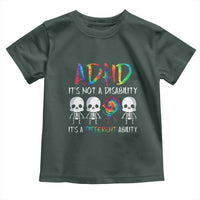 ADHD Awareness Toddler T Shirt It's Not A Disability It's A Different Ability