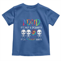 ADHD Awareness Toddler T Shirt It's Not A Disability It's A Different Ability