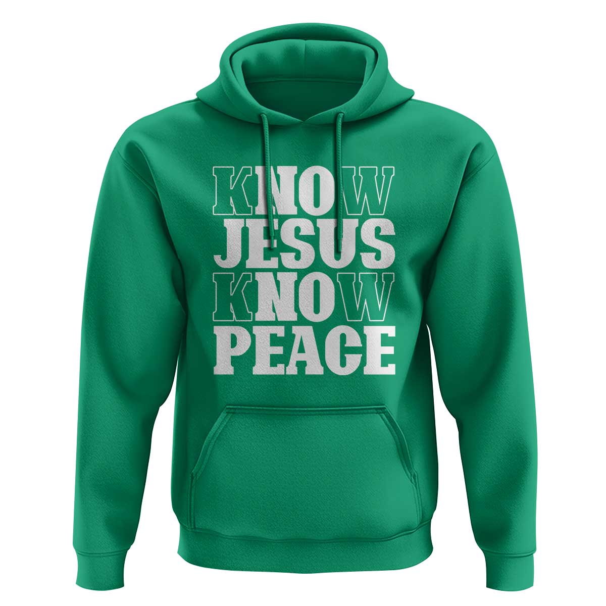 Know Jesus Know Peace Hoodie No Jesus No Peace