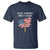 Christian Faith T Shirt Make America Godly Again American Flag - Wonder Print Shop