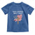 Christian Faith Toddler T Shirt Make America Godly Again American Flag