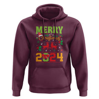 Merry Christmas 2024 Hoodie Classic Festive Xmas Vibe