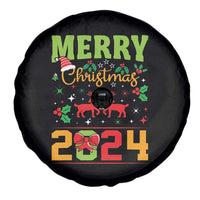 Merry Christmas 2024 Spare Tire Cover Classic Festive Xmas Vibe