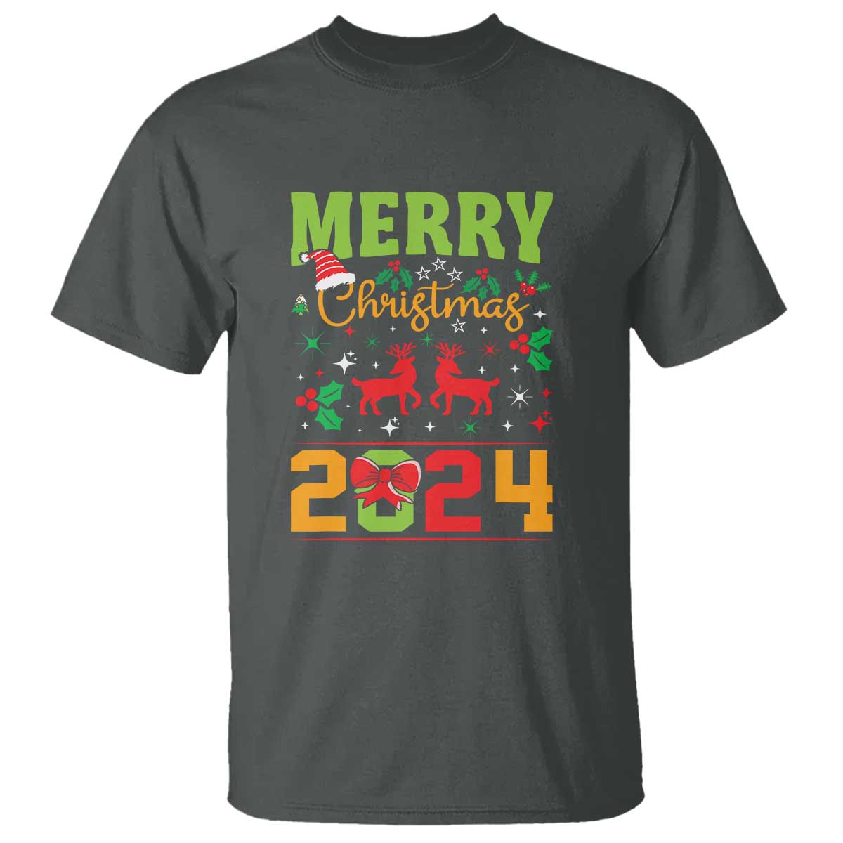 Merry Christmas 2024 T Shirt Classic Festive Xmas Vibe - Wonder Print Shop