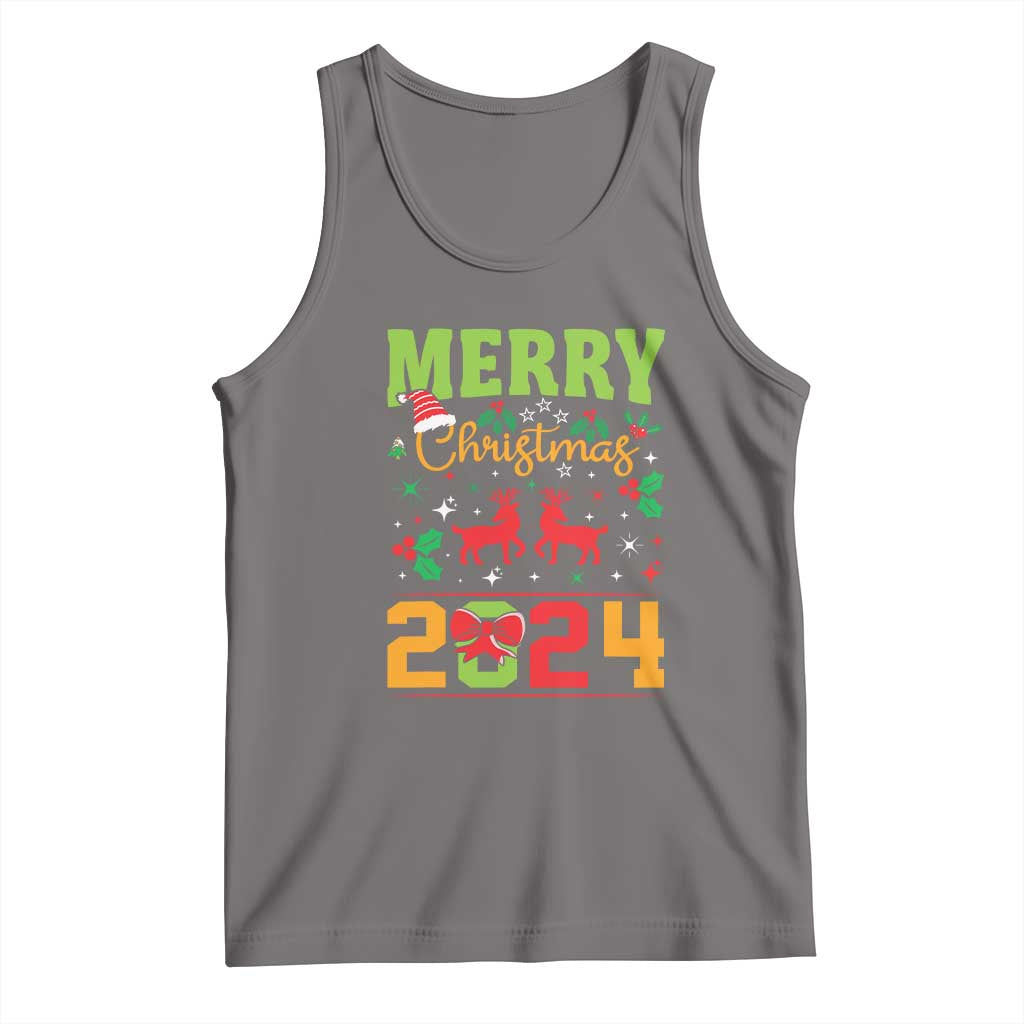 Merry Christmas 2024 Tank Top Classic Festive Xmas Vibe