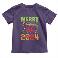 Merry Christmas 2024 Toddler T Shirt Classic Festive Xmas Vibe