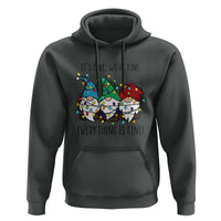 Christmas Gnomies Hoodie It's Fine I'm Fine Everything Is Fine