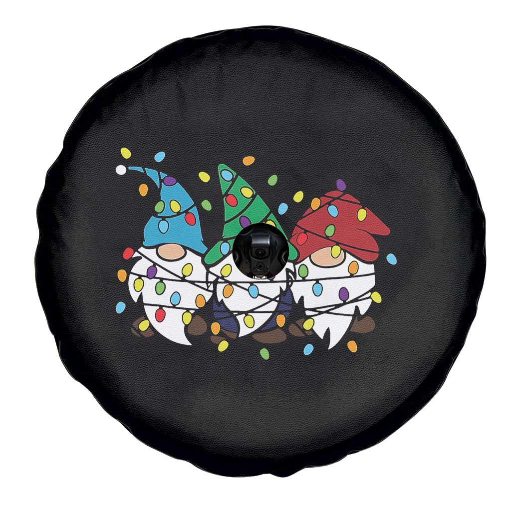 Christmas Gnomies Spare Tire Cover It's Fine I'm Fine Everything Is Fine