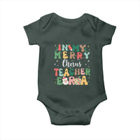 Christmas Choral Music Teacher Baby Onesie In My Merry Chorus Teacher Era Xmas Carol Master