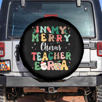 Christmas Choral Music Teacher Spare Tire Cover In My Merry Chorus Teacher Era Xmas Carol Master