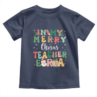 Christmas Choral Music Teacher Toddler T Shirt In My Merry Chorus Teacher Era Xmas Carol Master