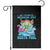 Christmas In July Relaxing Santa Garden Flag My Favorite Swimming Spot Is The North Pole - Wonder Print Shop