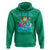 Christmas In July Relaxing Santa Hoodie My Favorite Swimming Spot Is The North Pole