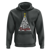 Christmas Tree Hoodie Red Plaid Daughter