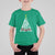 Christmas Tree T Shirt For Kid Red Plaid Daughter - Wonder Print Shop