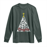 Christmas Tree Long Sleeve Shirt Red Plaid Daughter