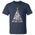 Christmas Tree T Shirt Red Plaid Daughter - Wonder Print Shop