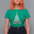 Christmas Tree T Shirt For Women Red Plaid Daughter - Wonder Print Shop