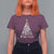 Christmas Tree T Shirt For Women Red Plaid Daughter - Wonder Print Shop