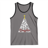 Christmas Tree Tank Top Red Plaid Daughter