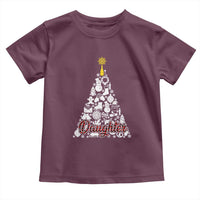 Christmas Tree Toddler T Shirt Red Plaid Daughter