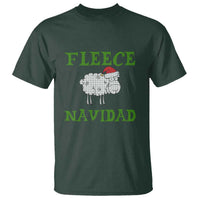 Funny Christmas Sheep T Shirt Fleece Navidad Feliz Festive Xmas - Wonder Print Shop