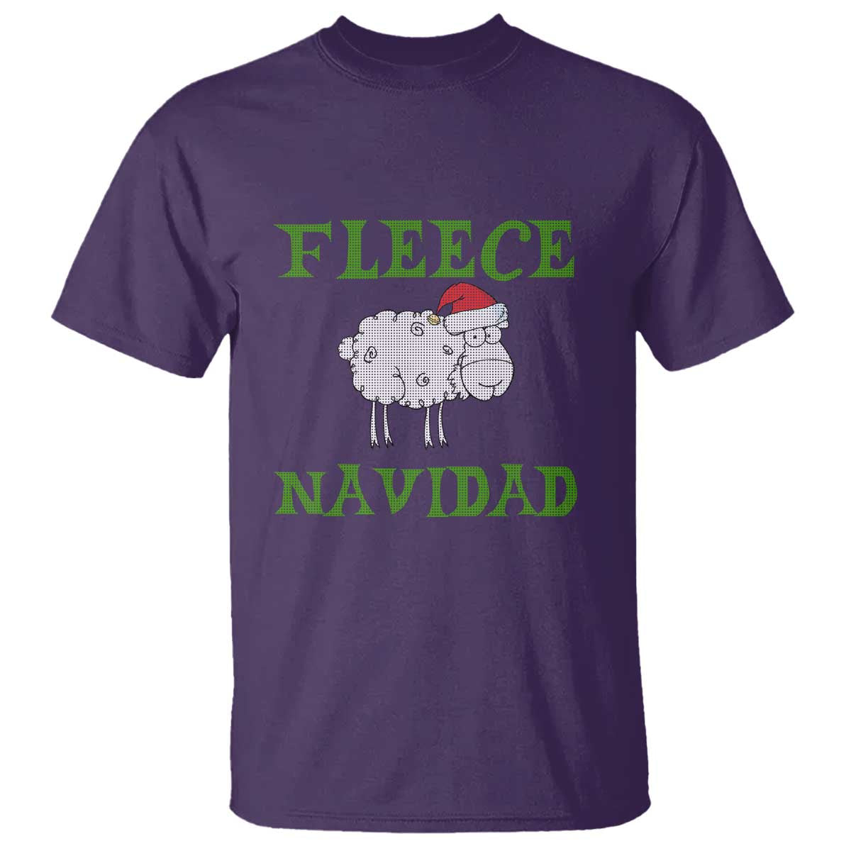 Funny Christmas Sheep T Shirt Fleece Navidad Feliz Festive Xmas - Wonder Print Shop
