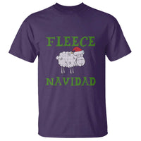 Funny Christmas Sheep T Shirt Fleece Navidad Feliz Festive Xmas - Wonder Print Shop