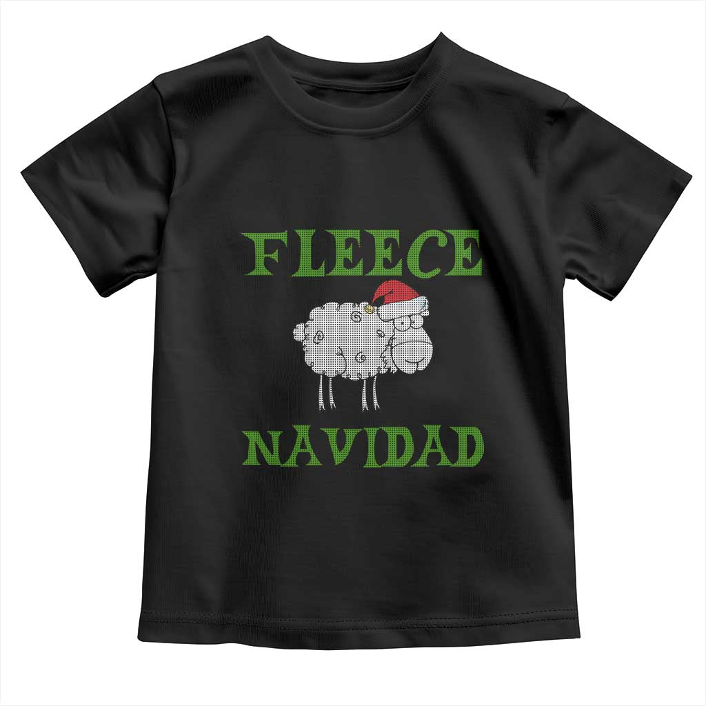 Funny Christmas Sheep Toddler T Shirt Fleece Navidad Feliz Festive Xmas