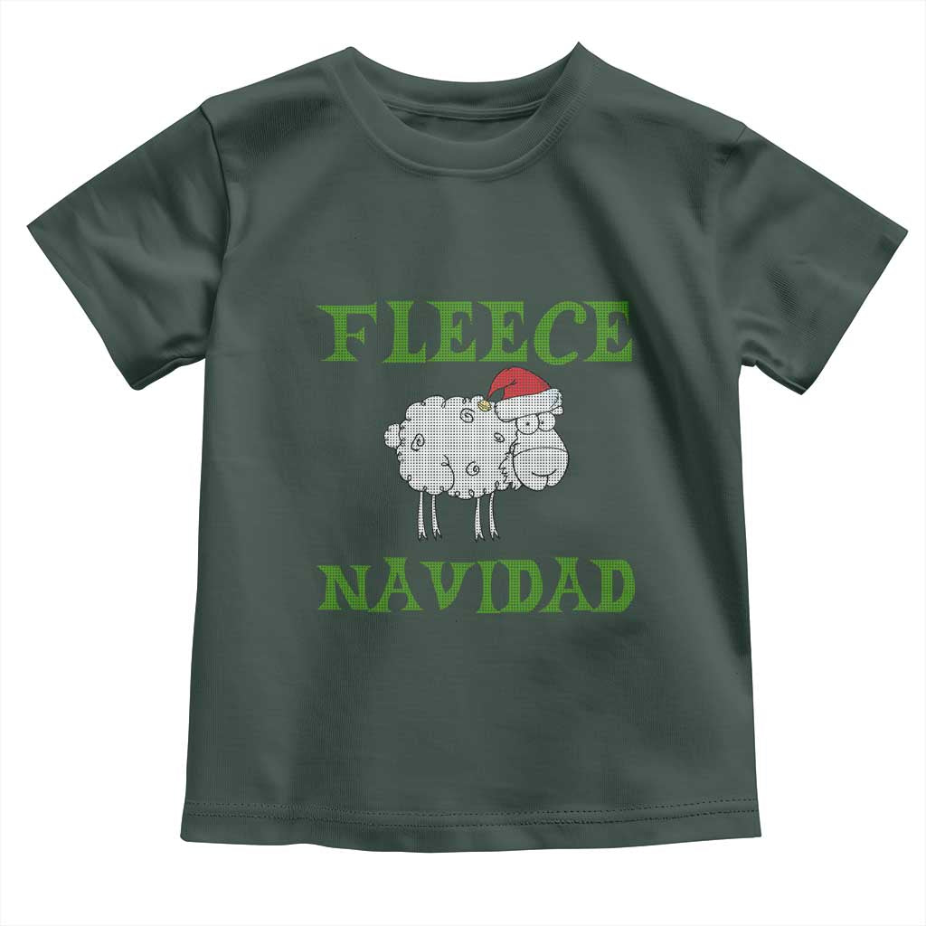 Funny Christmas Sheep Toddler T Shirt Fleece Navidad Feliz Festive Xmas