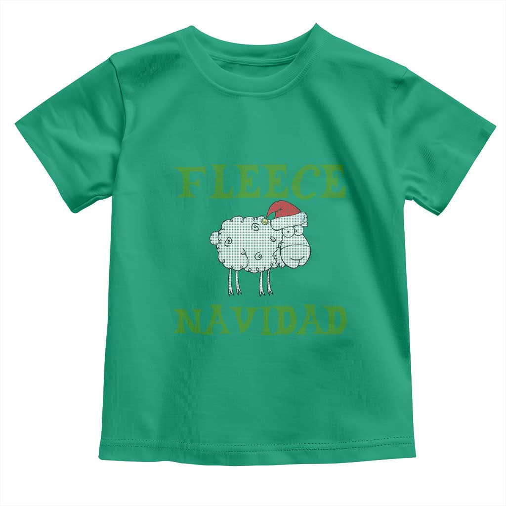 Funny Christmas Sheep Toddler T Shirt Fleece Navidad Feliz Festive Xmas