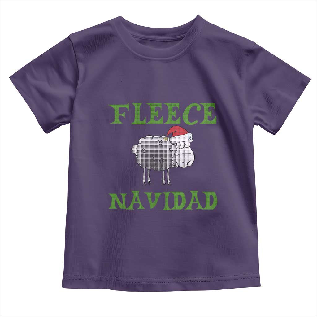 Funny Christmas Sheep Toddler T Shirt Fleece Navidad Feliz Festive Xmas