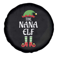Christmas The Nana Elf Spare Tire Cover Funny Grandma Xmas Family Matching