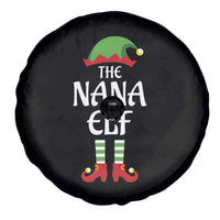 Christmas The Nana Elf Spare Tire Cover Funny Grandma Xmas Family Matching