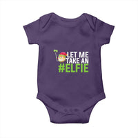 Christmas Elf Baby Onesie Let Me Take An Elfie