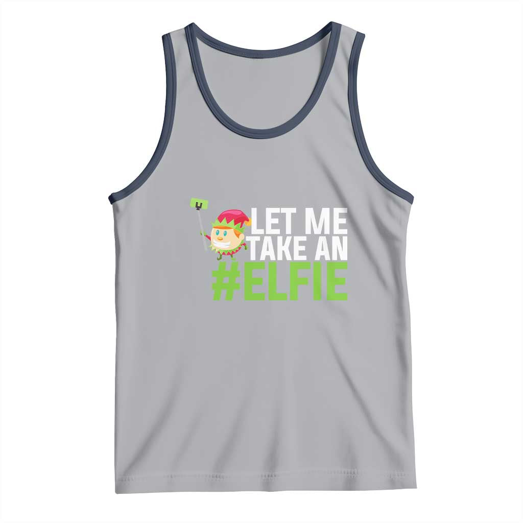 Christmas Elf Tank Top Let Me Take An Elfie