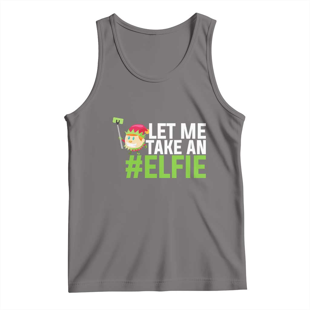 Christmas Elf Tank Top Let Me Take An Elfie