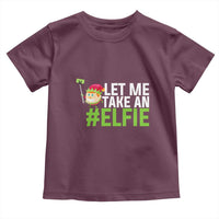 Christmas Elf Toddler T Shirt Let Me Take An Elfie
