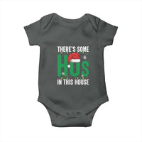 Christmas Santa Ho Ho Ho Baby Onesie There's Some Hos In This House