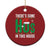Xmas Santa Ho Ho Ho Christmas Ornament There's Some Hos In This House - Wonder Print Shop