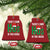 Xmas Santa Ho Ho Ho Christmas Ornament There's Some Hos In This House - Wonder Print Shop