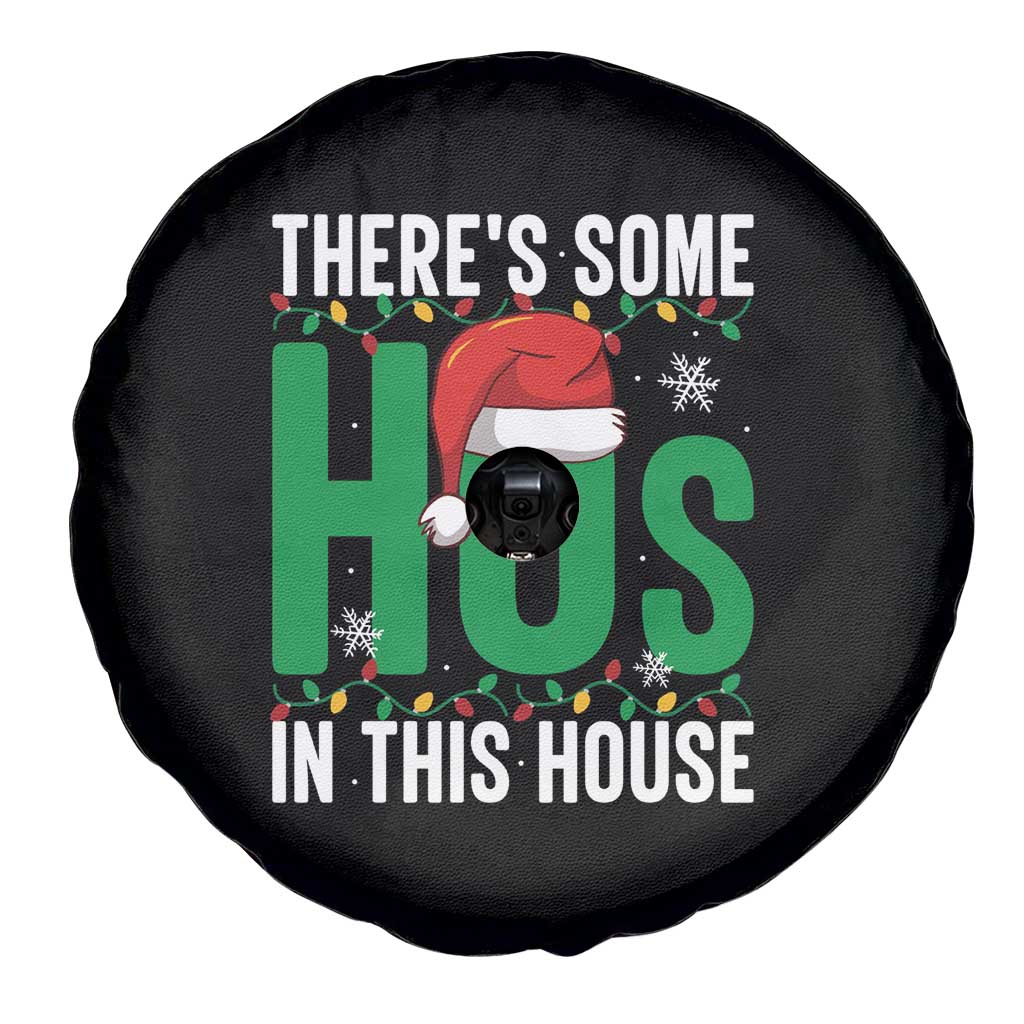 Christmas Santa Ho Ho Ho Spare Tire Cover There's Some Hos In This House