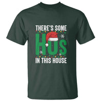 Christmas Santa Ho Ho Ho T Shirt There's Some Hos In This House - Wonder Print Shop