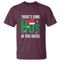 Christmas Santa Ho Ho Ho T Shirt There's Some Hos In This House - Wonder Print Shop