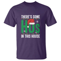 Christmas Santa Ho Ho Ho T Shirt There's Some Hos In This House - Wonder Print Shop
