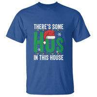 Christmas Santa Ho Ho Ho T Shirt There's Some Hos In This House - Wonder Print Shop