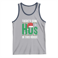 Christmas Santa Ho Ho Ho Tank Top There's Some Hos In This House