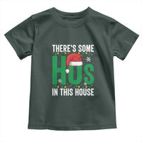 Christmas Santa Ho Ho Ho Toddler T Shirt There's Some Hos In This House