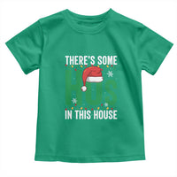 Christmas Santa Ho Ho Ho Toddler T Shirt There's Some Hos In This House
