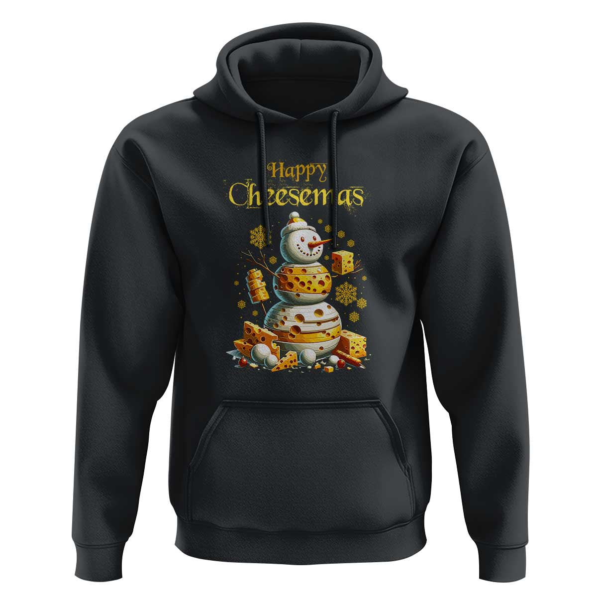 Christmas Cheese Lover Hoodie Happy Cheesemas Merry Xmas
